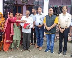 Jaisinghpur: Soil collected in urn from Bhatwara, Kotlu, Lahat, Bhegtar and Dib booths.