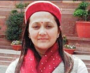 Pratibha Bali expressed gratitude to the party leadership for making her the state social media coordinator in BJP Mahila Morcha.