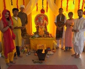 Solan: Shri Ganesh Chaturthi celebrated with enthusiasm and devotion in Shoolini University.