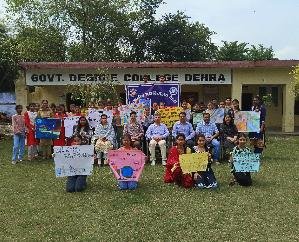 Foundation day of NSS celebrated in Dehra College