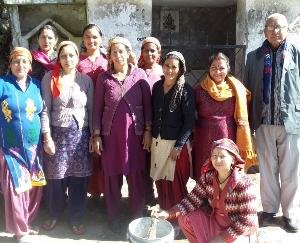 महिला मंडल द्वारा निरंतर चलाया जा रहा है सफाई अभियान