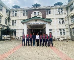 Rovers team of Jaisinghpur College leaves for Rewalsar