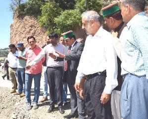  The state government is with the affected people in times of disaster: Dr. Shandil