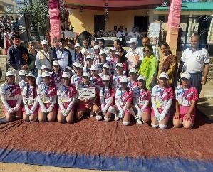 Conclusion of girl sports competition in student school Kunihar 111222