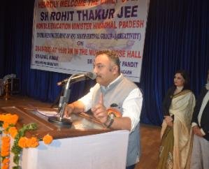 Employment oriented courses are necessary for the all round development of the student: Rohit