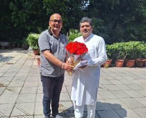 State Congress Secretaries met the central leadership in Delhi