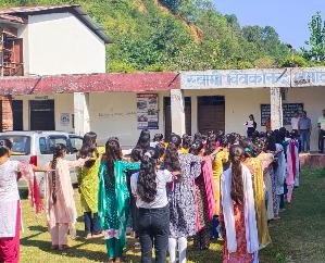 Jaisinghpur: Shivnagar College students took oath of cleanliness