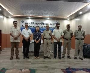 Three day disaster management training camp concluded in Dehra