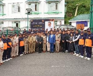 Chief Minister praised the efforts of SDRF for its invaluable contribution in disaster relief and rescue operations.