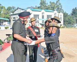 Solan: Passing out parade of the first batch of Agniveers held in Subathu.