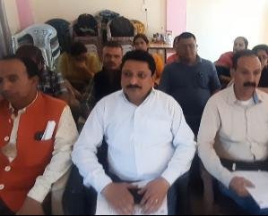 Zilla Parishad cadre personnel got support from Pradhan Parishad Development Block Kunihar