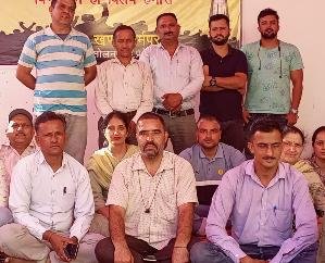 Kasauli: Panchayat Secretary on strike, responsibility of work given to sewing teacher and rural employment servants