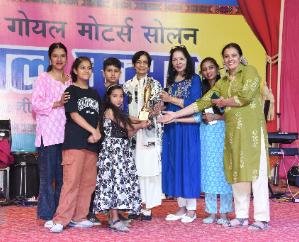 Himachal Utsav: Winners of Inter School Dance Competition honored