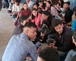  Shimla: Social work students boycotted classes in HPU.