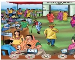 Jaswan-Paragpur: Health fair organized in Community Health Center, Kasba Kotla.