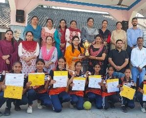 Jwalamukhi school girls excel in district level sports competitions