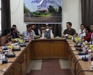 Brainstorming took place on strengthening the arrangements at Kangra Airport