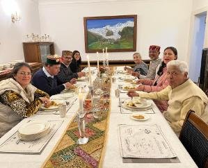 Indian Ambassador to Switzerland organized a dinner in honor of Assembly Speaker Pathania