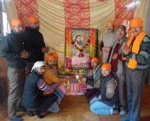 गुरु रविदास जयंती का 643वां प्रकाशोत्सव  अर्की के बरयाली गुरुद्वारे में धूमधाम से मनाया गया 
