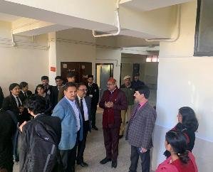  Vice Chancellor inspected the academic departments of HPU
