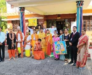  Festival of victory of truth over untruth celebrated in Lotus School
