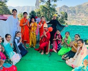 Navratri and Dussehra festival celebrated with enthusiasm at Sai International School