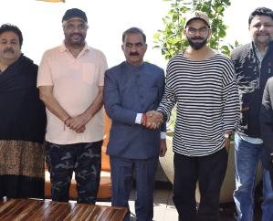  Dharamshala: CM Sukhu congratulated Virat Kohli on winning the match