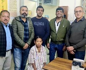Rotary Club Shimla helps in successful surgery of child in IGMC