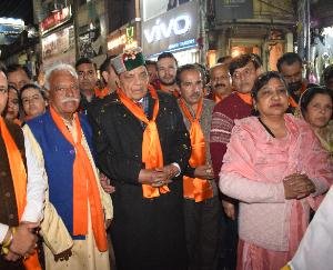 Dr. Shandil welcomed Maharishi Valmiki's Manifestation Day procession