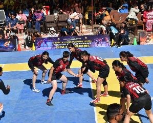 Shimla: Girls inter college Kabaddi competition started in Sanjauli College.