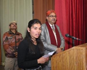  Shimla: Vice Chancellor administered oath to the officials of Central Students Union