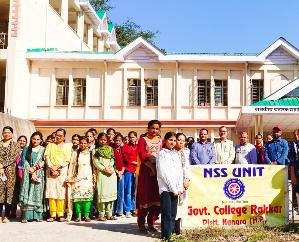 Dehra: Fit India Freedom Run-4 organized at Rakkar College