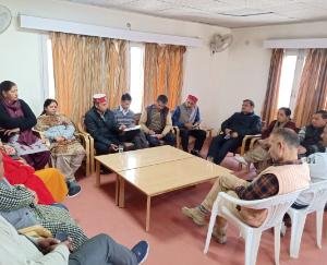 भारतीय जनता पार्टी सोलन मण्डल की विशेष बैठक का आयोजन