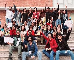 Shoolini University won overall trophy in CU National Media Fest