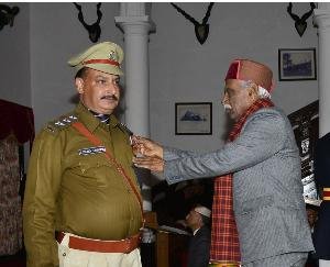 बिलासपुर में कार्यरत डीएसपी संजय शर्मा राष्ट्रपति पदक से सम्मानित