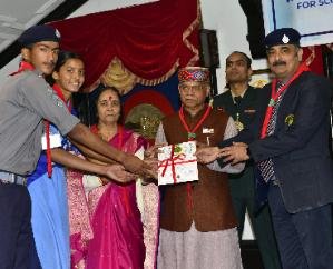  Governor honored Bharat Scouts, Guides and Rangers