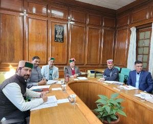 Kuldeep Singh Pathania presided over the meetings of the Vis committees.