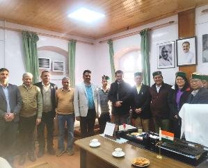 Shimla: Asian Development Bank delegation met Horticulture Minister
