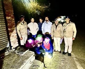 Shimla: Three persons from Haryana arrested with 179.98 grams of chitta in Theog.