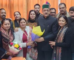 Shimla: Yashwant Chhajta took charge as Vice President of HIMUDA.