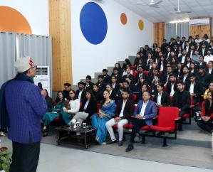Solan: Lecture on legislative processes of Parliament held in Shoolini University
