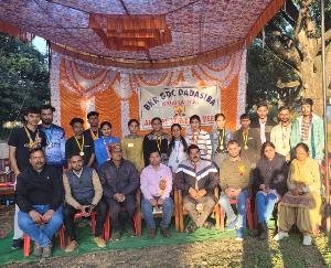 Organization of annual sports competition in Baba Kanshi Ram Government College, Dadasiba