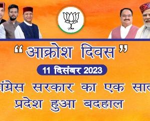 Shimla: State government is celebrating one year and people are worried: BJP