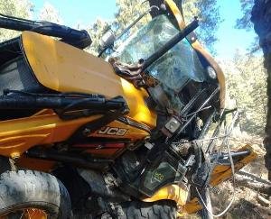 Shimla: Operator dies on the spot after being crushed under JCB