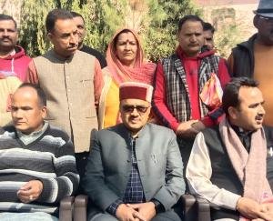 राष्ट्रीय अध्यक्ष जे पी नड्डा के आगमन की तैयारियां पूरी