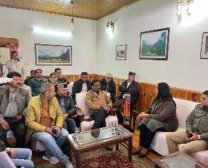 Shimla: Chief Minister will distribute checks to the disaster affected people in Theog tomorrow.