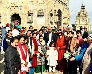 Jaisinghpur: Mata Ashapuri temple will be renovated with 50 lakhs: Yadvinder Goma