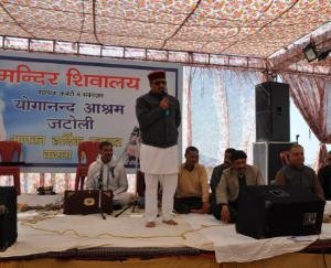 सुप्रसिद्ध जटोली मन्दिर में 50,000 लीटर पेयजल भण्डारण क्षमता टैैंक का किया भूमि पूजन