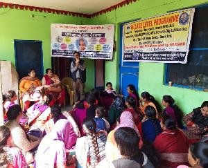 हिप्र राज्य सहकारी बैंक बिलासपुर शाखा द्वारा खैरियां गांव में विलेज लैवल प्रोग्राम का आयोजन