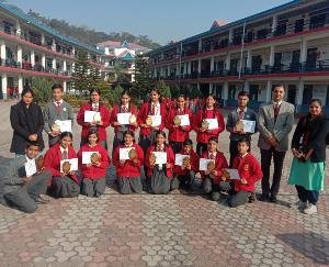 Dehradun: 88 students of Lotus School entered the second phase of Maths Olympiad examination